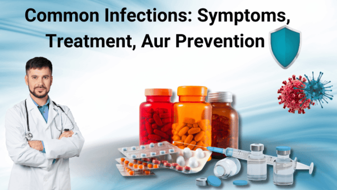 Common Infections: Symptoms, Treatment, Aur Prevention