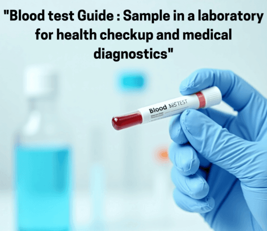 Best Blood Test Guide: Apni Sehat Ka Pata Lagane Ka 6 Asaan Tarika "Blood test Guide : Sample in a laboratory for health checkup and medical diagnostics"