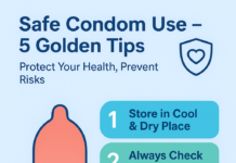 5 Golden Tips for Safe Condom Use – Protect Yourself Today! 5 Golden Tips for Safe Condom Use – Protect Yourself Today!