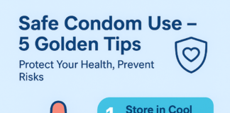 5 Golden Tips for Safe Condom Use – Protect Yourself Today! 5 Golden Tips for Safe Condom Use – Protect Yourself Today!