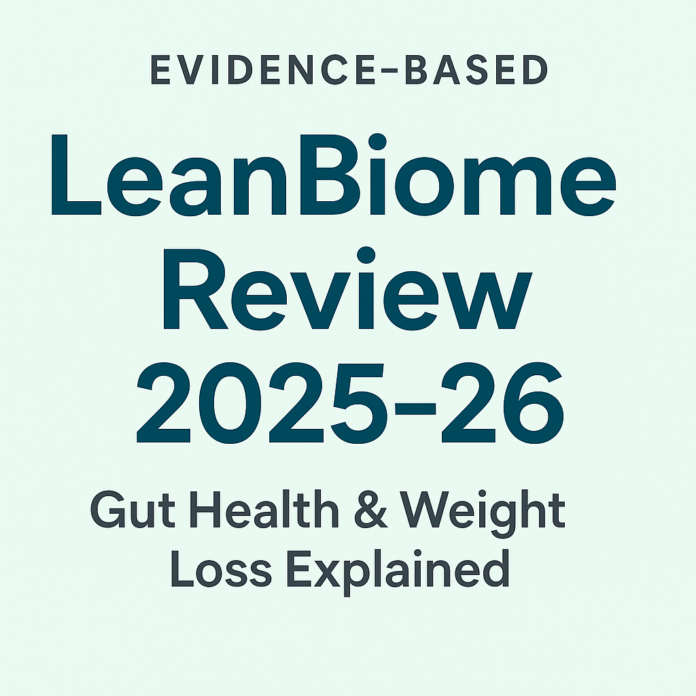 ChatGPT Image Dec 14, 2025, 02_18_16 AM LeanBiome review 2025-26 gut health weight loss supplement for US adults