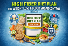 Struggling with Hunger? This High Fiber Diet Plan Controls Cravings Fast Naturally (2026) High fiber foods for weight loss and blood sugar control diet plan 2026