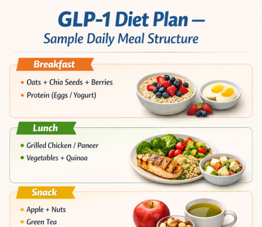GLP-1 Diet Plan to Stop Hunger Fast (Full Day Meal Plan That Works) GLP-1 Diet Plan (2026)