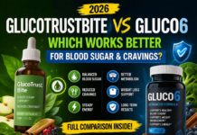 GlucoTrustBite vs Gluco6: Which One Stops Cravings Faster? (2026) glucotrustbite vs gluco6 comparison for blood sugar control and cravings reduction 2026