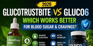 GlucoTrustBite vs Gluco6: Which One Stops Cravings Faster? (2026) glucotrustbite vs gluco6 comparison for blood sugar control and cravings reduction 2026