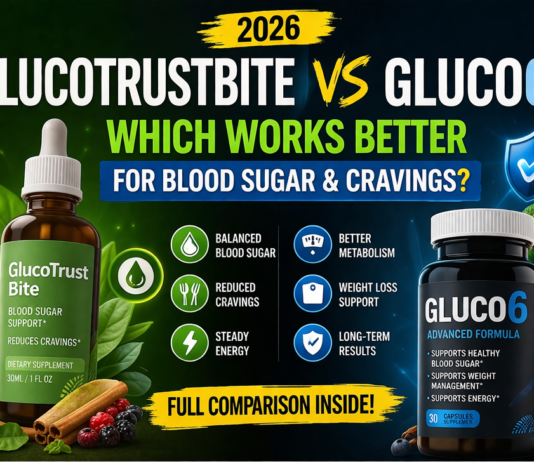 GlucoTrustBite vs Gluco6: Which One Stops Cravings Faster? (2026) glucotrustbite vs gluco6 comparison for blood sugar control and cravings reduction 2026