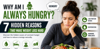 Why Am I Always Hungry? 7 Hidden Reasons That Make Weight Loss Hard why am i always hungry causes including stress blood sugar poor sleep dehydration and unhealthy eating habits