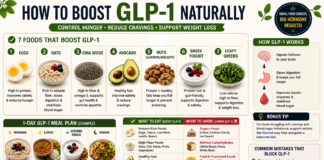 How to Boost GLP-1 Naturally (Foods, Meal Plan & What to Avoid – 2026 Guide) how to boost GLP-1 naturally with foods meal plan and diet tips for hunger control and weight loss