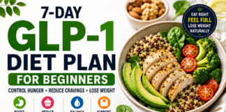 Best GLP-1 Diet Plan for Beginners (7-Day Hunger Control Meal Plan) glp-1 diet plan for beginners 7 day meal plan for hunger control and weight loss