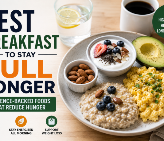 Best Breakfast to Stay Full Longer (7 Science-Backed Foods That Reduce Hunger) Best Breakfast to Stay Full Longer (7 Science-Backed Foods That Reduce Hunger)