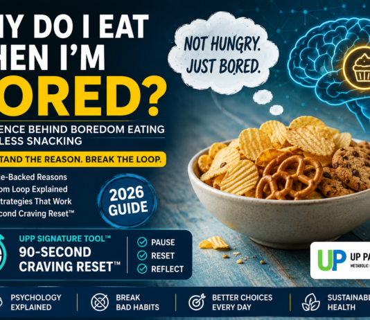 Why Do I Eat When I’m Bored? The Science Behind Boredom Eating & Mindless Snacking (2026 Guide) Why Do I Eat When I'm Bored? The Science Behind Boredom Eating & Mindless Snacking (2026 Guide)
