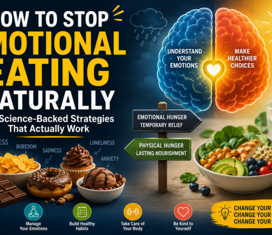 How to Stop Emotional Eating Naturally: 10 Science-Backed Strategies That Actually Work (2026 Guide) How to Stop Emotional Eating Naturally: 10 Science-Backed Strategies That Actually Work (2026 Guide)