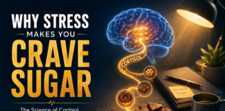 Why Cortisol Makes You Crave Sugar: How Stress Changes Your Hunger Naturally (2026 Guide) Why Cortisol Makes You Crave Sugar: How Stress Changes Your Hunger Naturally (2026 Guide)