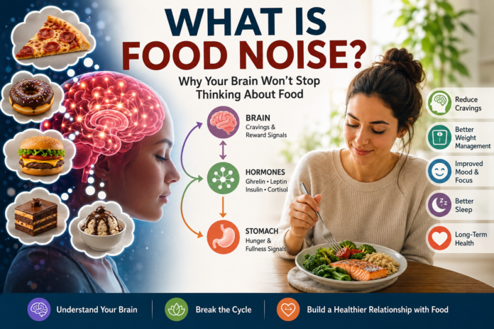 What Is Food Noise? Why You Can't Stop Thinking About Food (2026)